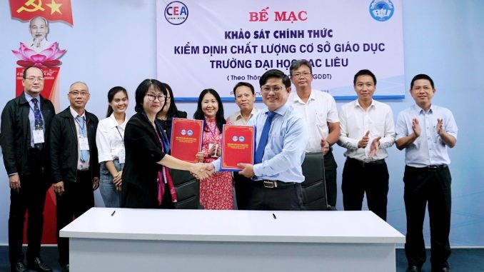 Bế mạc khảo sát chính thức kiểm định chất lượng cơ sở giáo dục Trường Đại học Bạc Liêu